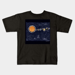 Solar System View from Planet Nine Kids T-Shirt